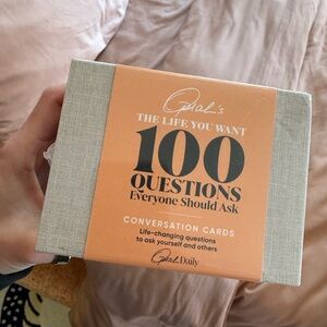 Oprah's The Life You Want 100 Questions Everyone Should Ask Conversation Cards